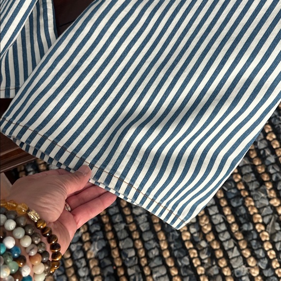 Wrangler Blue and White Fierce Flare Jeans - Picture 6 of 6